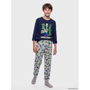 LC Waikiki Minecraft Licensed Boy's Pyjamas Set
