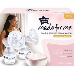tommee tippee شافطة حليب الثدي الكهربائية المزدوجة مع USB قابلة لإعادة الشحن - 36982