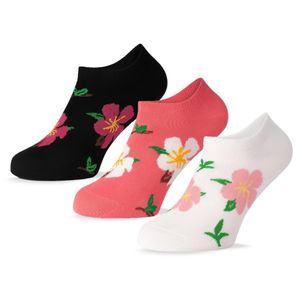 Sam Socks سام سوكس مجموعة من 3 شراب سوكيت  حريمى وردة (اسود-فوشيا- ابيض)