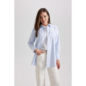Defacto Long Sleeve Tunic - Lt.Royal