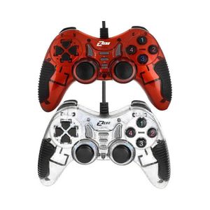 ZERO Gamepad Trubo Double Joystick Usb Red and White