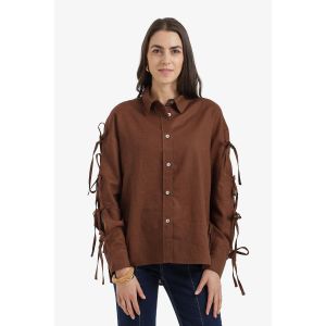 Carina Tie-Sleeve Shirt