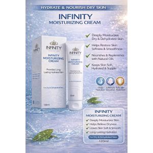 Infinity (Infinity) Moisturizing Cream for Dry & Dehydrated Skin - 120ml