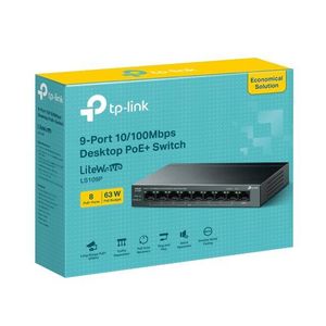 TP-Link  9-Port 10/100Mbps Desktop Switch With 8-Port PoE+