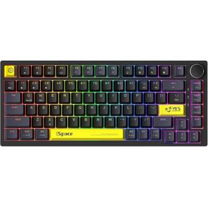 Onikuma G52 RGB Wired Mechanical Gaming Keyboard - Black