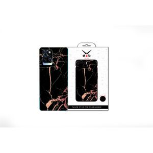 OZO Skins Black Pink Marble Sticker For Infinix Note 10