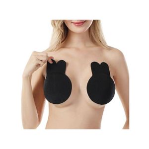 LALABRA - Silicone Adhesive Bra With Adjustable Drawstring For Women And  Girls - Push up Strapless (Size: D)- black- Loose price in Egypt,   Egypt