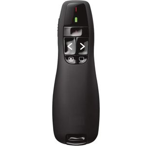 Wireless Laser Presenter Remote Control Black