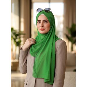 طرحة نسائية انسيابية ناعمة بتصميم أنيق للسيدات باللون الMint