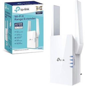 TP-Link  Next Gen Onemesh Ax Wi Fi 6 Range Extender, Access Point Mode, Re505X, Wi-Fi Booster Ax1500 External Antennas