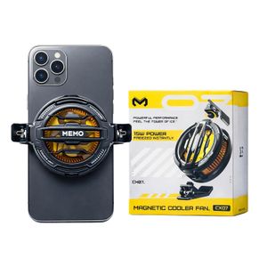 MEMO CX07 Magnetic Cooler Fan 15W Instant Heatdissipation Phone Cooler Semiconductor Heatsink Compatible with Mobile and Tab Cooling Fan for Gaming