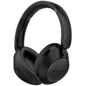 Ravpower سماعات رأس ستيريو لاسلكية QuietComfort 1019 - عمر بطارية طويل، صوت عالي الدقة، شحن سريع، وتصميم مريح