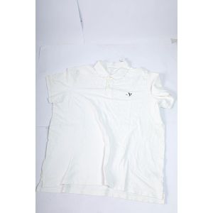 American Eagle basic cotton short sleeves polo desgin tshirt for men-white-xxxl