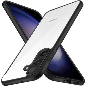 جراب شفاف متوافق مع سامسونج جالاكسي A35 شبكة الجيل الخامس 5G مضاد للصدمات من الدرجة العسكرية موبايل واقي كامل ممتص عدسة الكاميرا - اسود سيليكون البولي يوريثين الحراري بلاستيك 