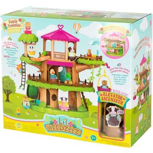لعبة بيت الشجرة لعائلة Lil Woodzeez لدُمى بحجم 14 بوصة - 6444