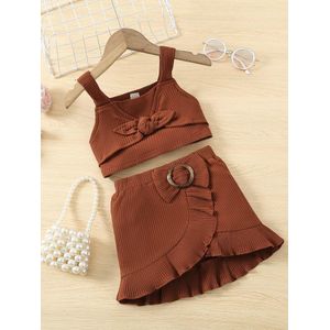 طقم قطعتين أنيق للفتيات