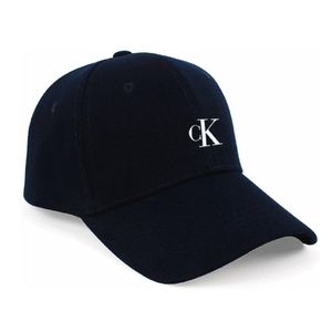 CAP BLACK LOGO CK WHITE