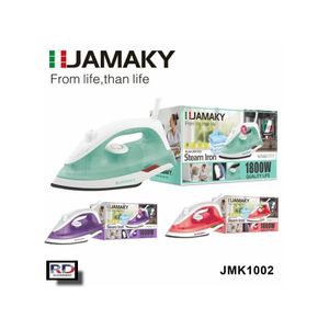 Jamaky JMK1002 Italian-made 1800W steam iron for clothes and curtains