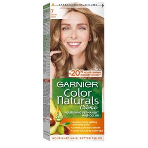 Garnier كولور ناتشرلز صبغة شعر دائمة بالكريم - 7 أشقر