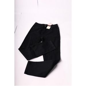 LC Waikiki Elastic Waist Straight Pocket Detailed Women's Carrot Trousers - New Black - EU 32
