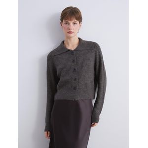 LC Waikiki Polo Neck Women's Knitwear Cardigan