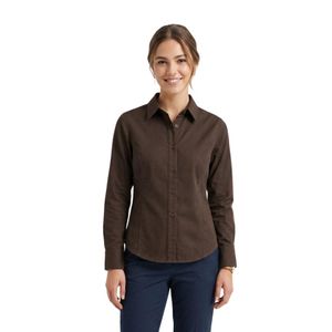 Clue Fitted Cotton Buttoned Long Sleeve Shirt