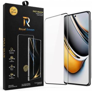  Royal Edge Full Glue Tempered Glass Screen Protector Support Fingerprint Compatible With Huawei Mate 20 pro