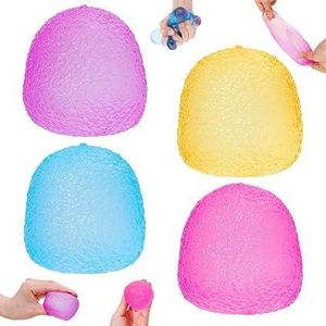 Fidget Toys, Stress Cube Sensory Ball, Squishy Stress Relief Toys, Squishy Balls Fidget Toy for Adults & Kids - 4 Pack