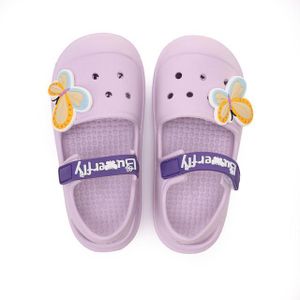 Activ Lilac Butterfly Pattern Girls Sandal