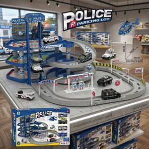Deluxe Police Station Command Center & Track System