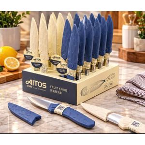 AITOS Fruit Knife with Protective Sheath – Practical Kitchen Knife for Everyday Use