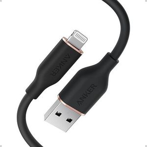 Anker Anker- PowerLine III Flow USB-A to Lighting Cable  B2C - UN Black Iteration 1 - 3FT