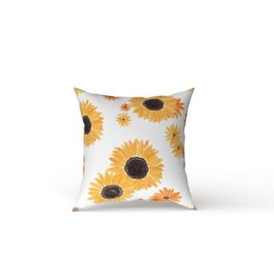 Art Mood HOME Premium Cushion - Luxurious and Soft Throw Pillow with Elegant Design for Living Room, Bedroom, and Sofa - Durable and Decorative Velvet - Sun-Flower