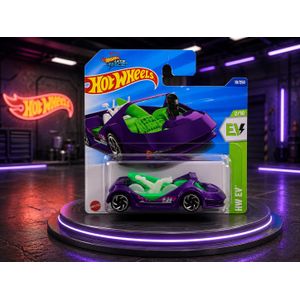 Hot Wheel (Hot Wheels) HW EV Futuristic Racing Car Toy – Purple & Green