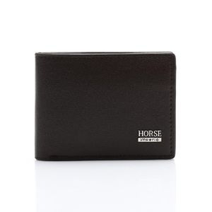 Leather Trifold Wallet, 5 Card Slots and 3 Money Pocket with ID Window, Havan
