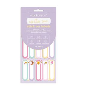 stuckonyou Labels - Stick On - Purple 39 PCS