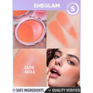 SHEGLAM 2 Cheek Blush Duo Cute-Sicle