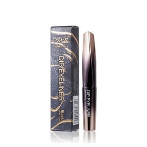 Mn MENOW Dip Eyeliner, Smudge-Resistant, Fine Precision Tip, Black, 3.4ml