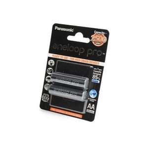 Panasonic Eneloop Pro Battery 2500mAh, 2 Pieces