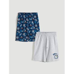 LC Waikiki Printed Boy Pyjama Shorts 2-Pack