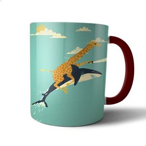 Ceramic  Mug From Bit Hosny Multi Color