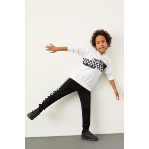 Defacto Boy Hooded Regular Fit Sweat Shirt - White