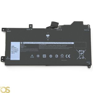 Os بطارية متوافقة مع Dell Latitude 7200 7210 2 in 1  (1FKCC) - ضمان لمدة 3 أشهر