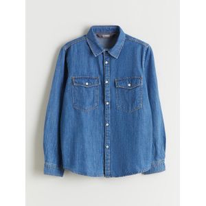LC Waikiki Long Sleeve Boy's Denim Shirt