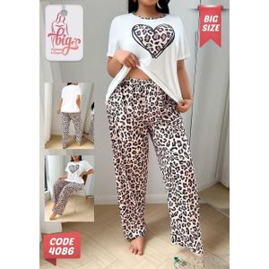 بيجامة حريمي صيفي  فري سايز تلبيس من 75 إلى 95 كجم