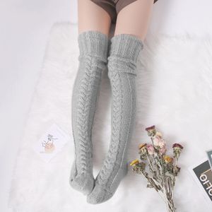 Women's Sweet Pure Color Knitted Leg Warmers With Balls - black