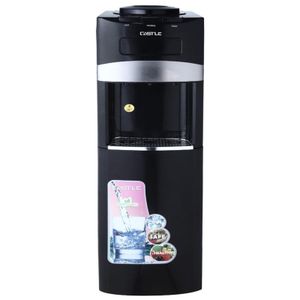 Castle مبرد مياه كاسيل، 3 حنفية، مزود بحافظة، اسود - WD3050