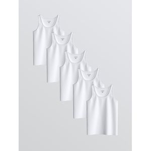LC Waikiki Crew Neck Boy's Vest 5 Pack