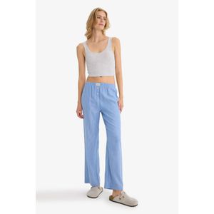 Defacto Regular Fit Flannel Striped Pajama Pants
