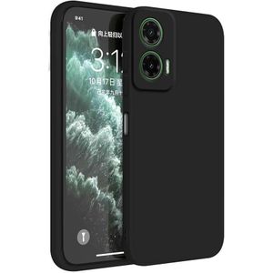  Mobile Phone Case for Motorola Moto G35 5G (6.72 Inches) Protective Case, Skin Protection, Made of TPU Silicone Case - Black